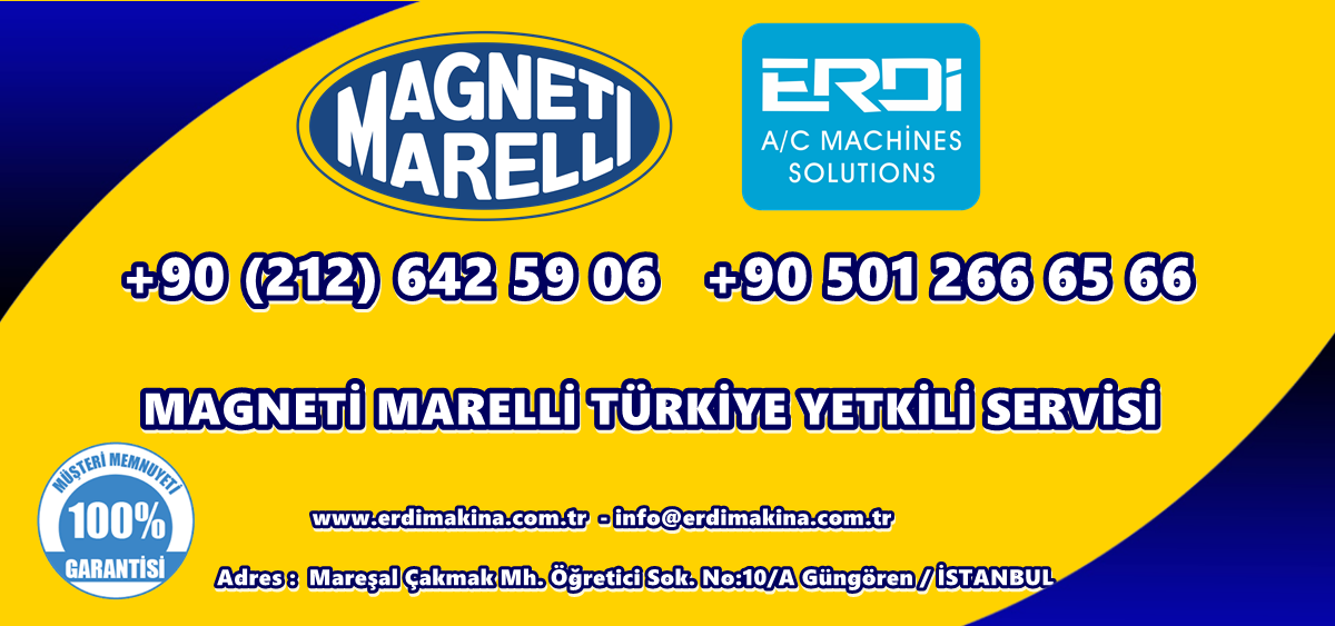 Kırıkkale Magneti Marelli Servisi - ERDİ MAKİNA 0 (501) 266 65 66 - Türkiye Yetkili Servisi 